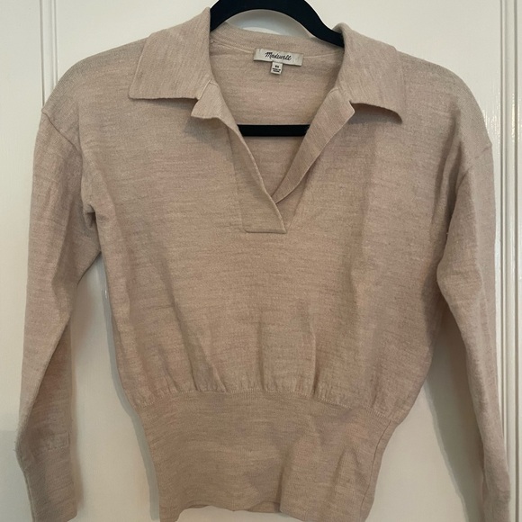 Madewell Sweaters - Madewell Oatmeal Wool Sweater